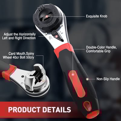 🔥NEW HOT SALE 🔥 Adjustable Ratcheting Wrench
