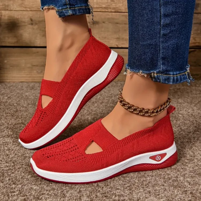 Women's Casual Breathable Slip On Orthopedic Walking Sneakers