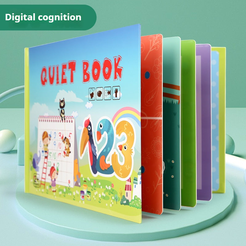 Children's educational sticker book