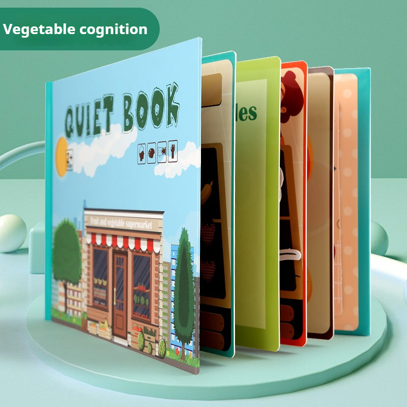 Children's educational sticker book