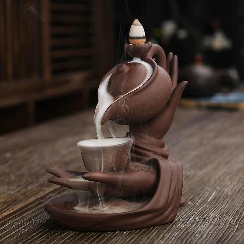 New Buddha's hand hanging pot reflux incense burner