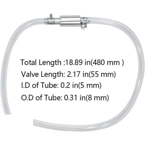 Brake Bleeder Hose - One Way Check Valve Tube Bleeding Tool Kit For Car Motorcyle Clutch