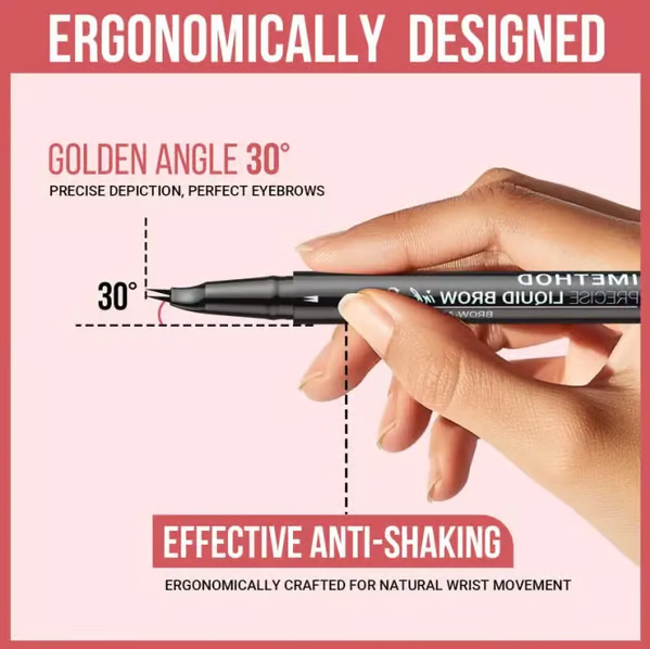 HelloKiss Curved Eyebrow Pen - Microblading Eyebrow Pencil