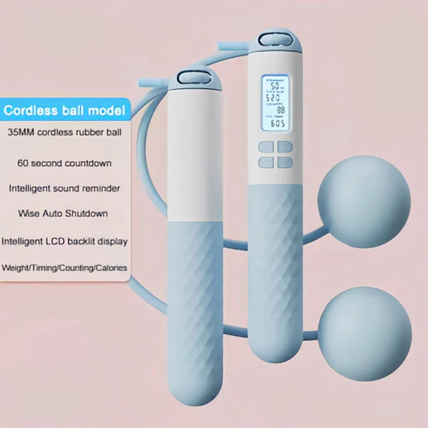 Skipping Rope with Counter ( Gravity Ball without Rope) , For Lose Weight, Burn Calories