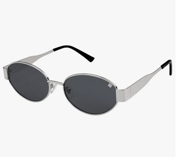 🔥HOT SALE | Bollywood Gold Retro Oval Sunglasses