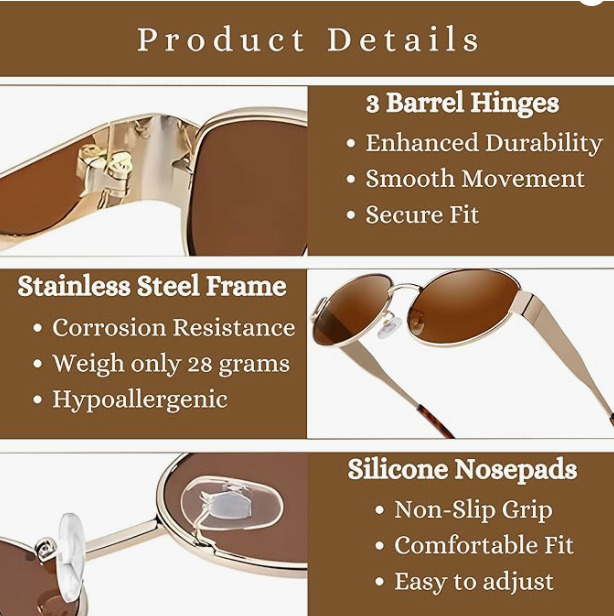🔥HOT SALE | Bollywood Style Metal Sunglasses😎