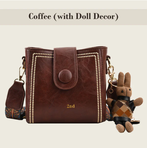 👜Vintage Fashion Bag with Adjustable Wider Shoulder Strap