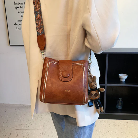 👜Vintage Fashion Bag with Adjustable Wider Shoulder Strap