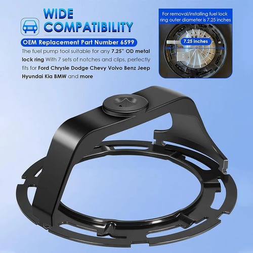 🚗Fuel tank cap lock ring removal tool🔧