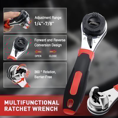 🔥NEW HOT SALE 🔥 Adjustable Ratcheting Wrench