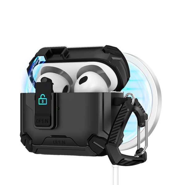 🔥Airpods Earphone Case With Magsafe🎧 - Automatic Pop-Up Cover