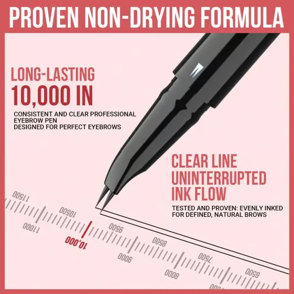 HelloKiss Curved Eyebrow Pen - Microblading Eyebrow Pencil