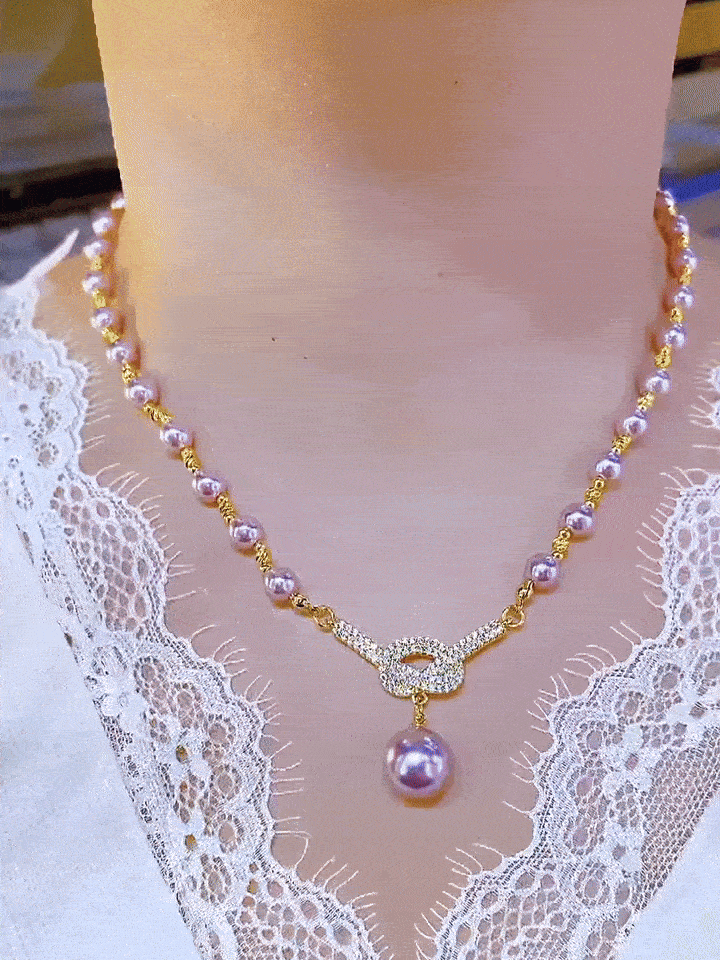 πΏβ¨ 37 Natural Pearls β Elegant & Luxurious Women's Necklace ππ Timeless Beauty!