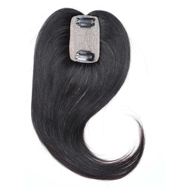 🎉✨Happy New Year! ✨🎉| Mini Scalp Topper 2x3 Silk Base Hair Topper | 100% human hair production