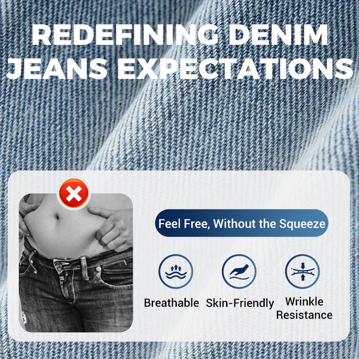 ⏳Time-Limited Special⏰ Fashion Lace Patchwork Denim Jeans 👖✨💃