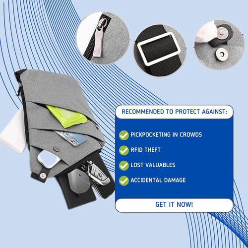 Anti-Theft SecureCrossbody Bag