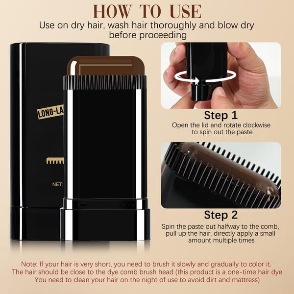 🥰Last Day 49% OFF- 🥰Safe and Convenient Comb Hair Dye