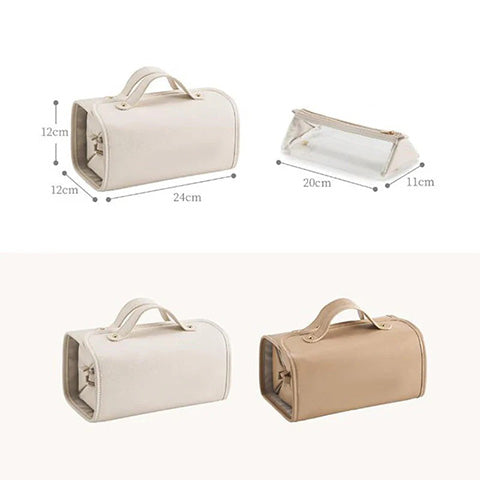 ❤️🔥TODAY 49% OFF Leather Waterproof Cosmetic Bag
