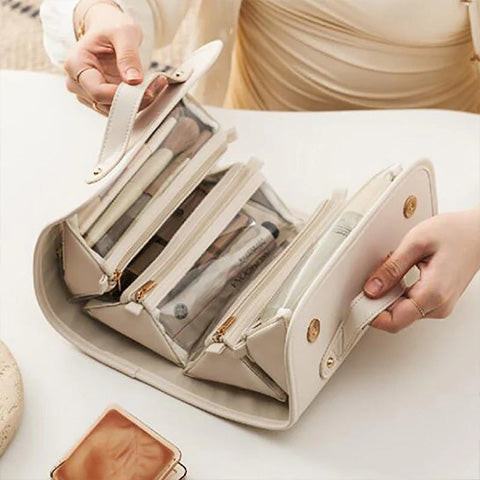 ❤️🔥TODAY 49% OFF Leather Waterproof Cosmetic Bag