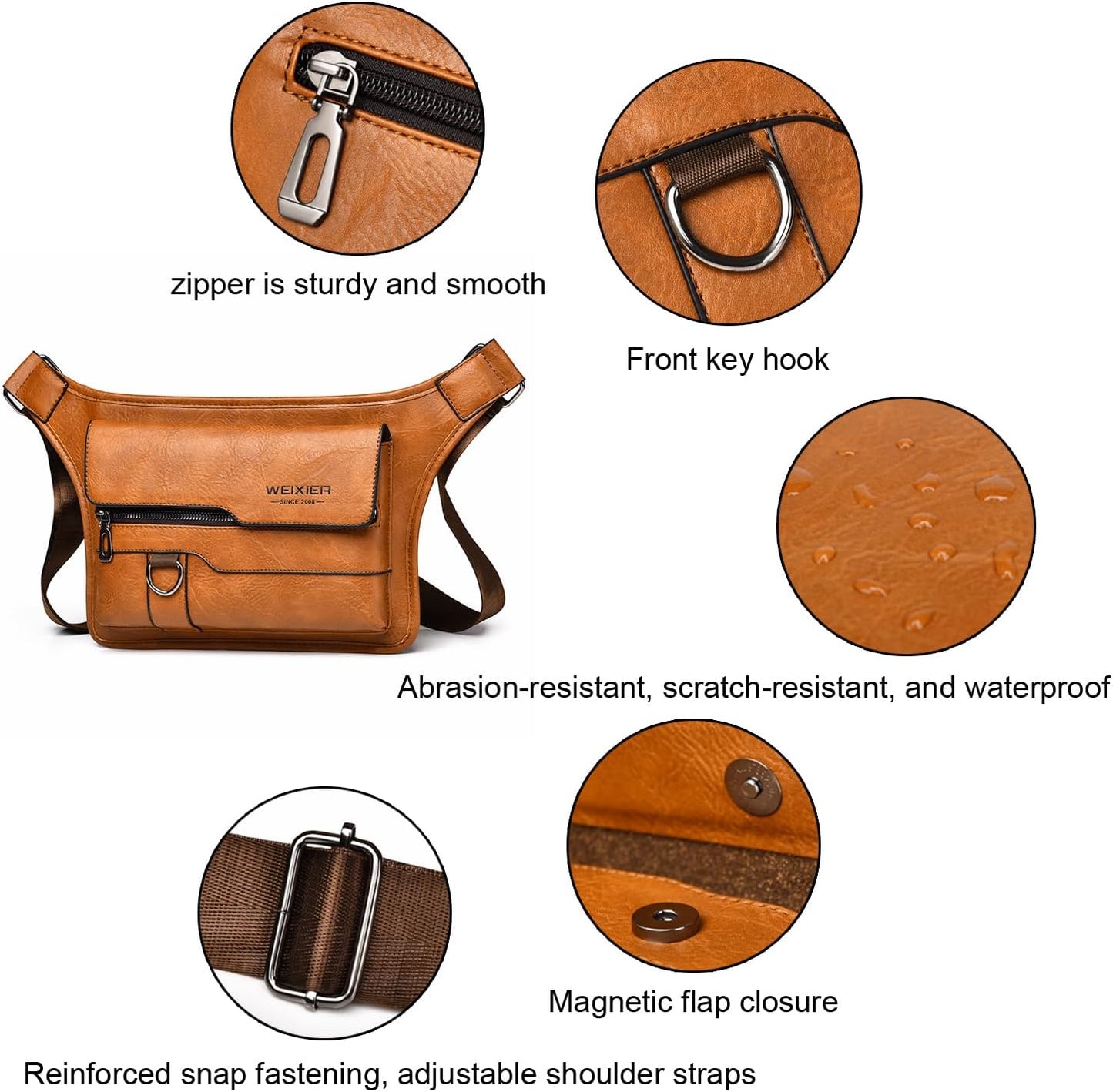 🧳 Men's Leather Messenger Bag | Stylish • Durable • Everyday Carry 🕴️✨