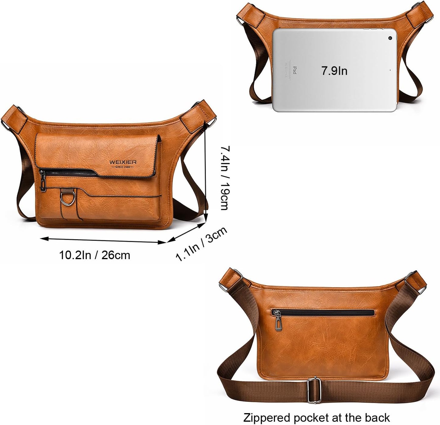 🧳 Men's Leather Messenger Bag | Stylish • Durable • Everyday Carry 🕴️✨