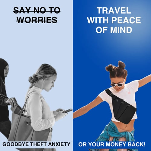 Anti-Theft SecureCrossbody Bag