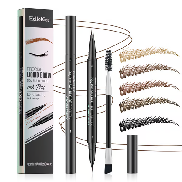 HelloKiss Curved Eyebrow Pen - Microblading Eyebrow Pencil
