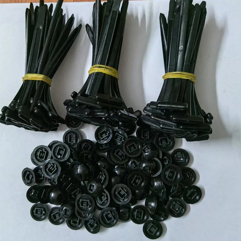๐49%OFF- ๐100pcs Nylon Universal Cable Tie Buckle