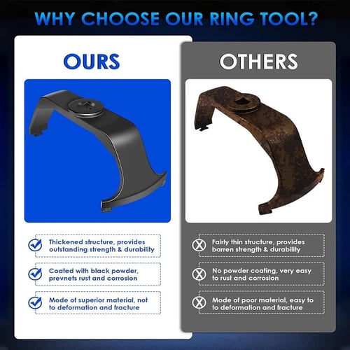 🚗Fuel tank cap lock ring removal tool🔧