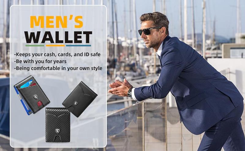 š„Father's Day Sale -49% OFF!-Men's Slim Wallet with RFID Blockingš