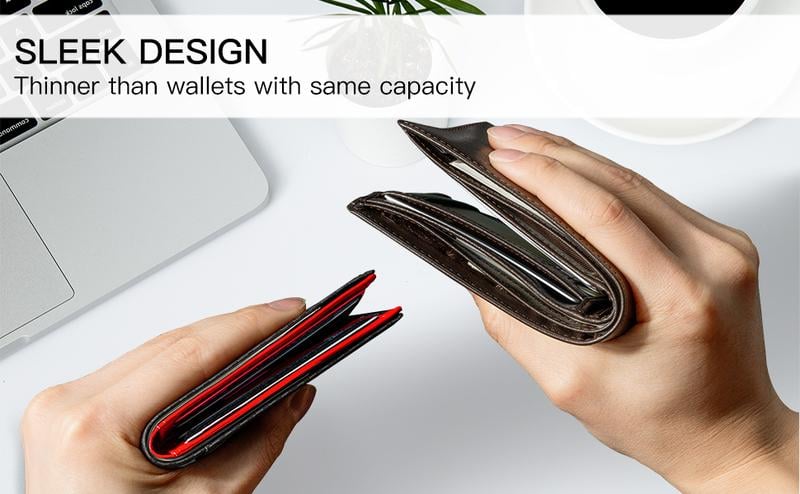 š„Father's Day Sale -49% OFF!-Men's Slim Wallet with RFID Blockingš