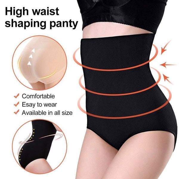 🔥 High Waist Tummy Control Shapewear Panties – Smooth & Sculpt Your Shape 💪👙