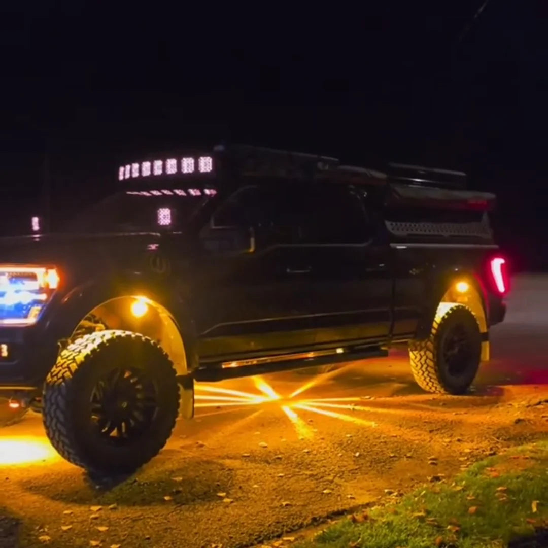 πππ‘ Colorful LED Chassis & Tail Light β‘ 12V/24V Universal β Upgrade Your Ride! πβ¨