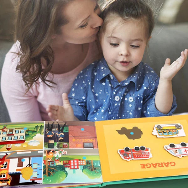 Children's educational sticker book