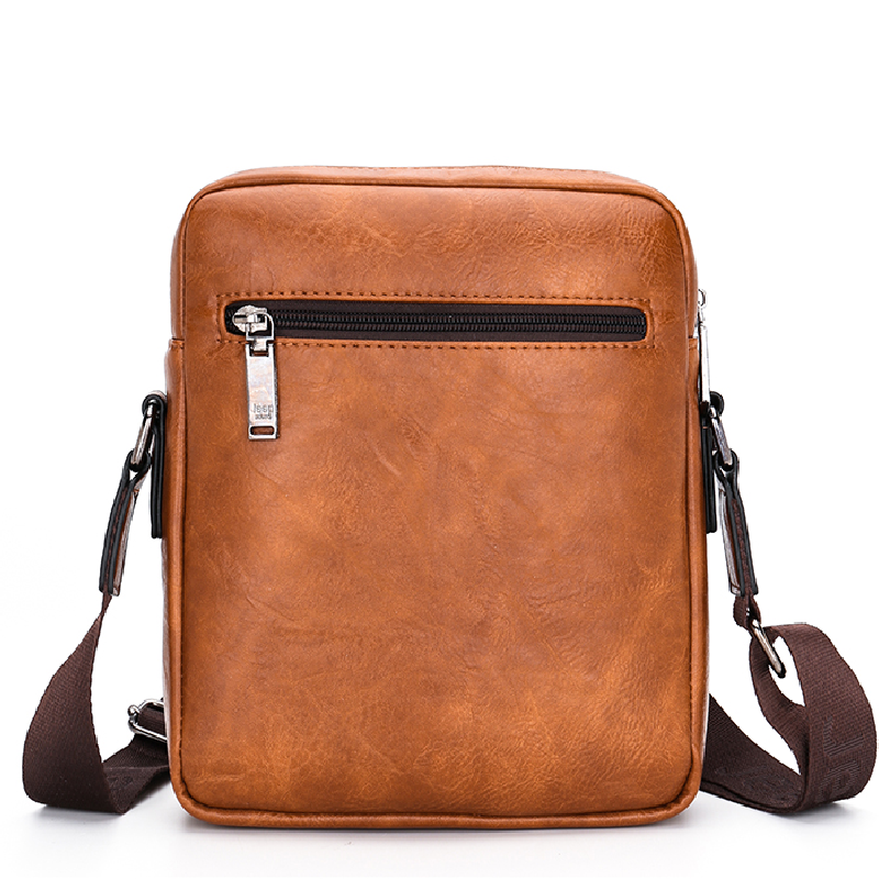 Men's retro large capacity handbag messenger bag