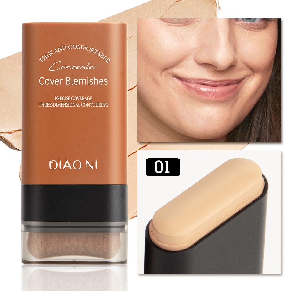 Korea Stick Concealer 2 heads with cream and brush