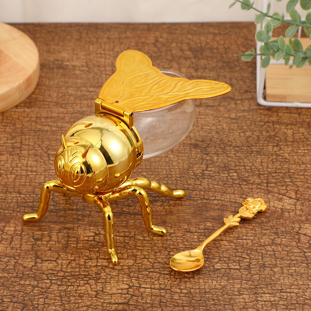 Luxury Bee Honey Pot