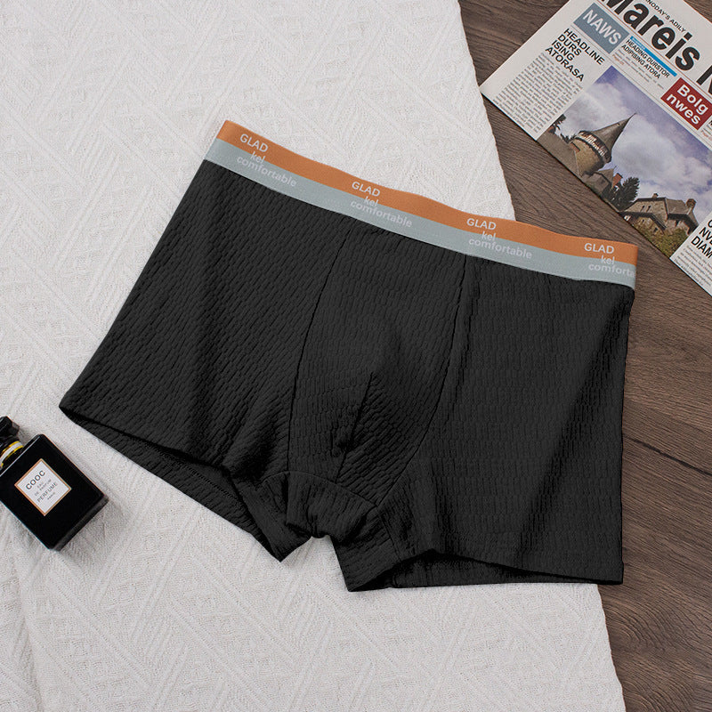 🎉Bubble Cotton Men's Boxer Briefs Antibacterial Breathable Sweat Absorbent🎉