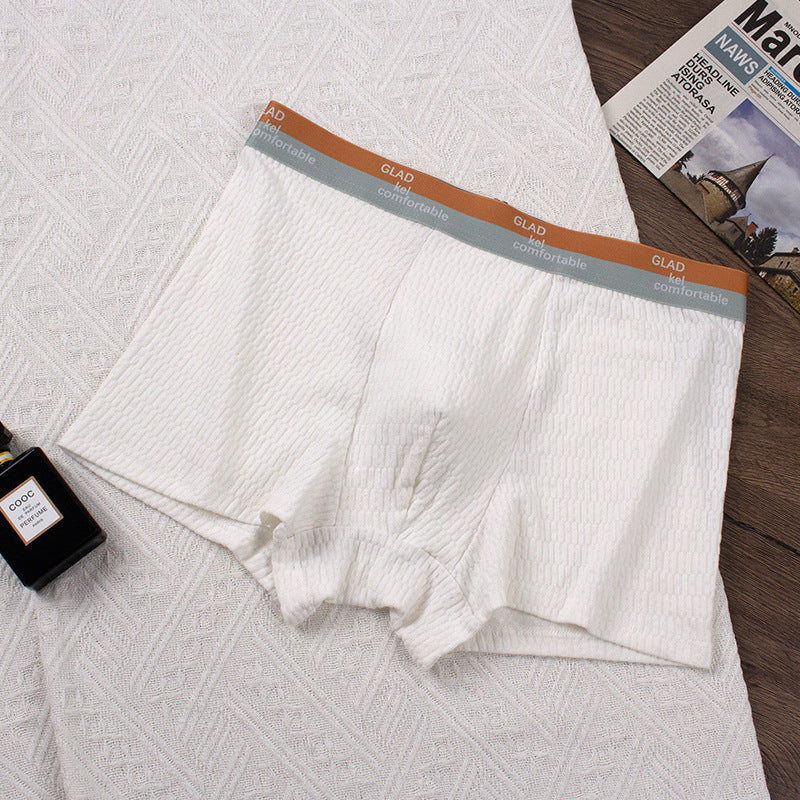 🎉Bubble Cotton Men's Boxer Briefs Antibacterial Breathable Sweat Absorbent🎉