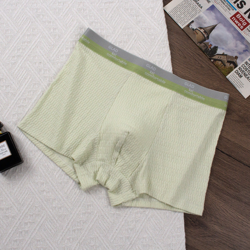 🎉Bubble Cotton Men's Boxer Briefs Antibacterial Breathable Sweat Absorbent🎉