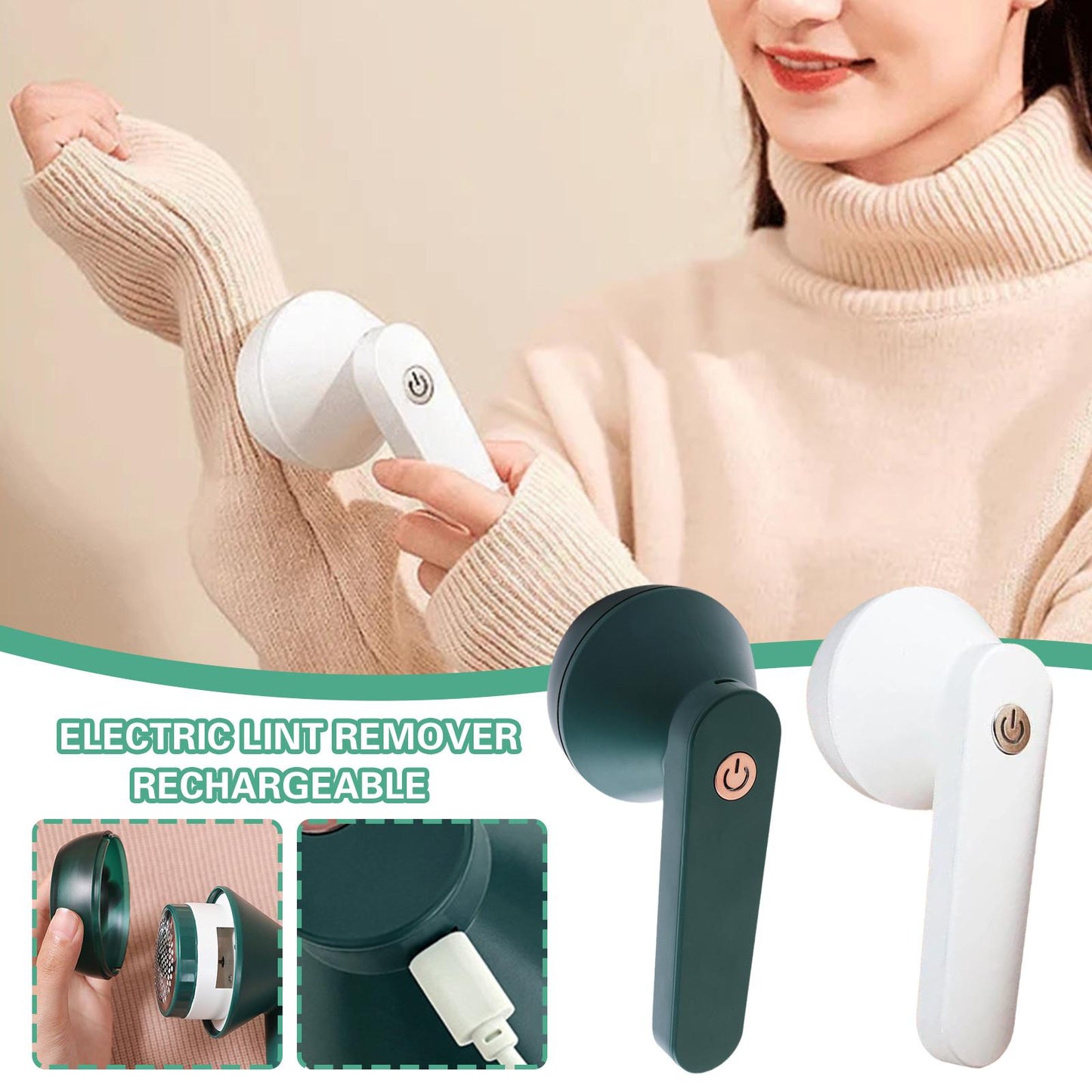 🌟 Revive Your Clothes | Electric Lint Remover