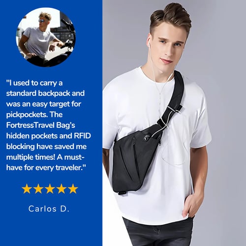 Anti-Theft SecureCrossbody Bag