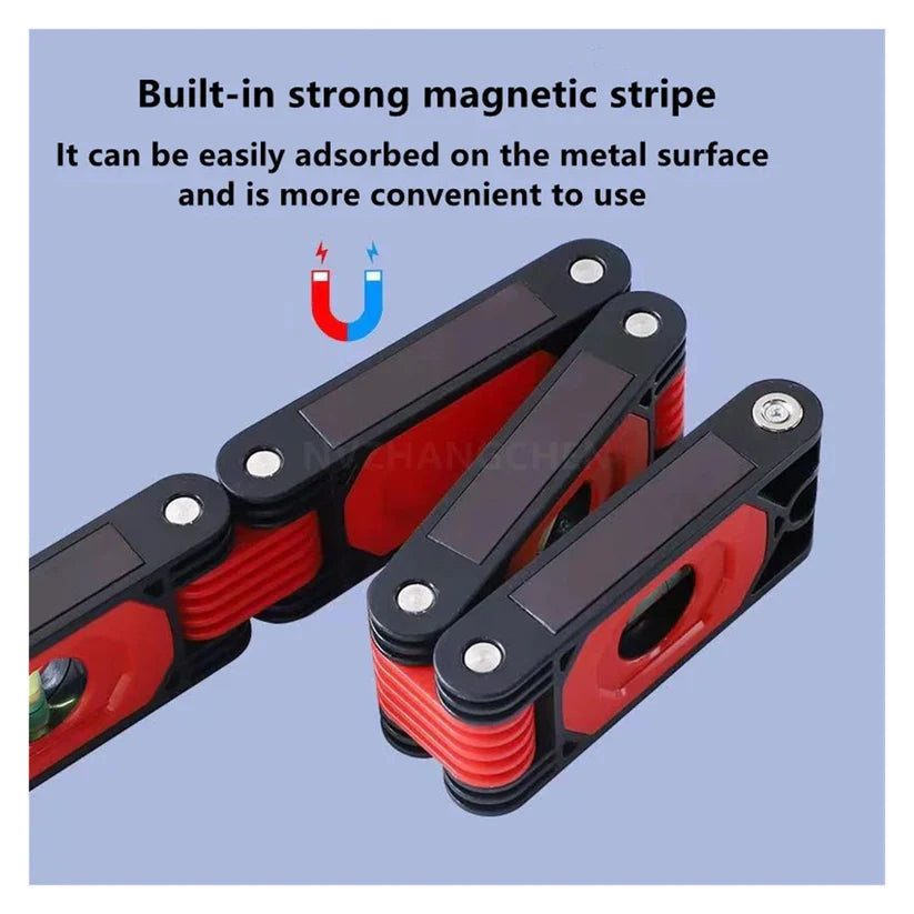 ππ§ Multi-Function Magnetic Foldable Level Ruler β Accurate & Convenient Measurement! β¨