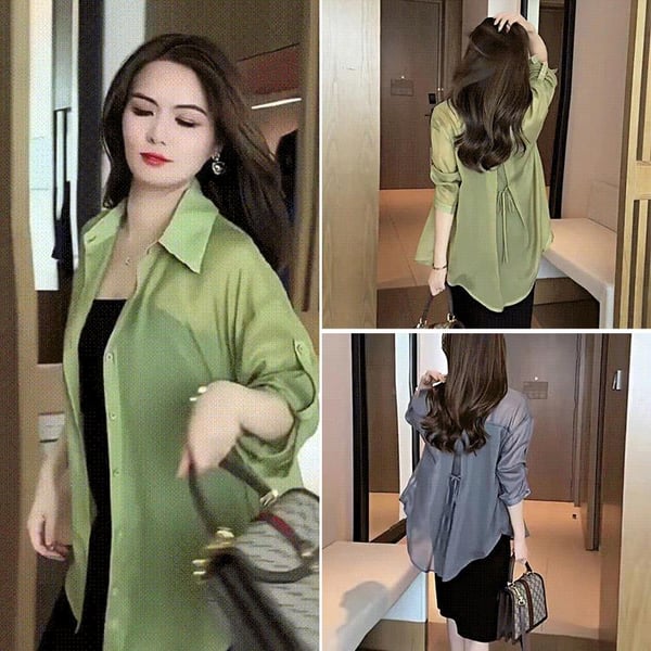 🔥2025 LAST DAY 49% OFF🔥Summer Sunscreen Chiffon Shirt