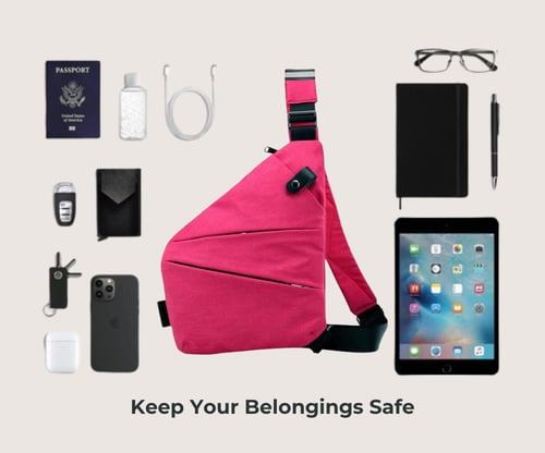 Anti-Theft SecureCrossbody Bag