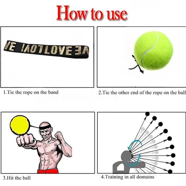 π₯ Boxing Reflex Ball Headband β Train Speed, Focus & Agility π₯π§ π₯