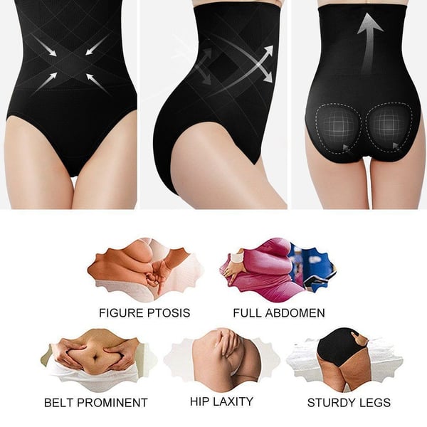 🔥 High Waist Tummy Control Shapewear Panties – Smooth & Sculpt Your Shape 💪👙