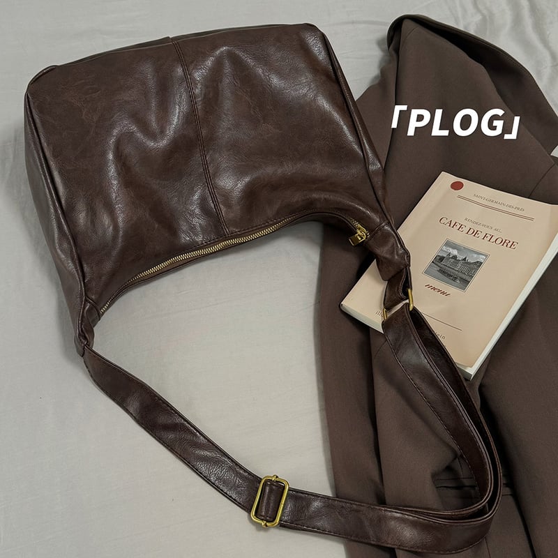Women's Solid Color Shoulder Bag