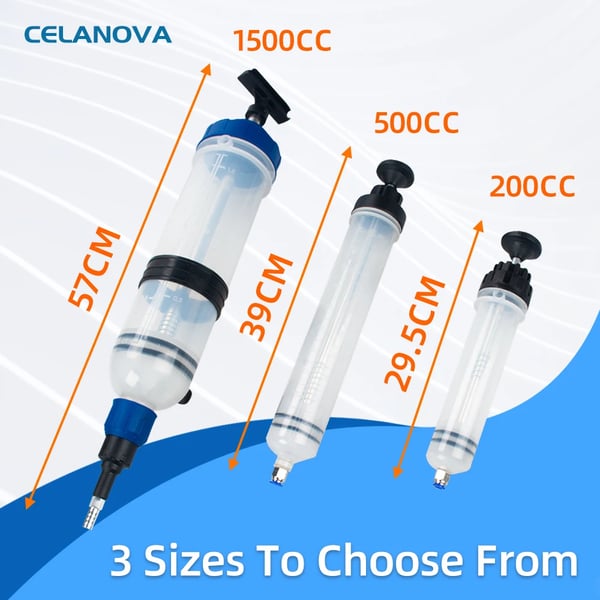 Syringe Type Suction And Injection Dual-purpose Oil Change Tool Manual Oil Filling Device