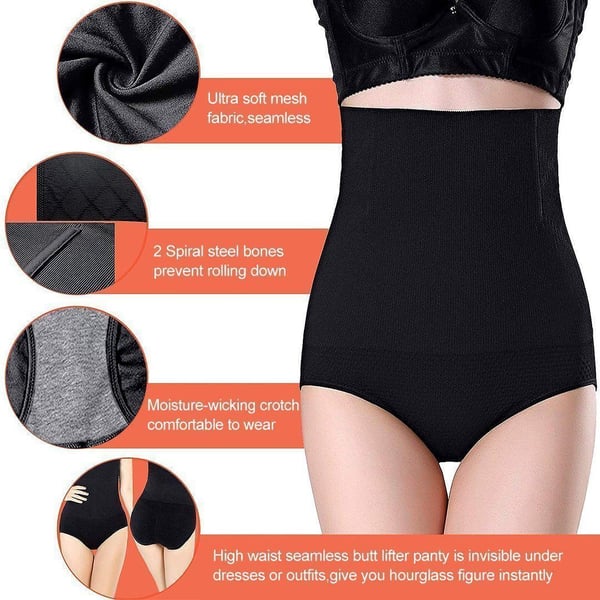 🔥 High Waist Tummy Control Shapewear Panties – Smooth & Sculpt Your Shape 💪👙